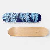 Zero Dead Man Element Custom Chrome Pro Park Board Skateboard (Horizontal)