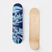 Zero Dead Man Element Custom Chrome Pro Park Board Skateboard (Vorderseite)