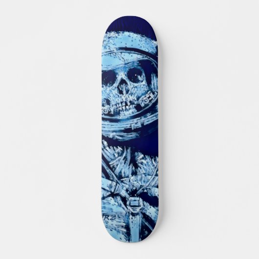 Zero Dead Man Element Custom Chrome Pro Park Board Skateboard (Vorne)