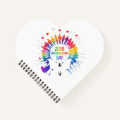 Zero Discrimination Day  Notizblock (Vorderseite)
