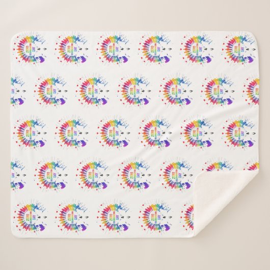 Zero Discrimination Day Sherpadecke (Vorderseite (Horizontal))