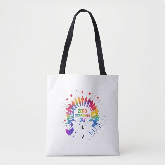 Zero Discrimination Day Tasche (Vorderseite)