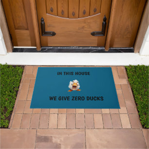 ZERO DUCKS DOOR MAT FUßMATTE