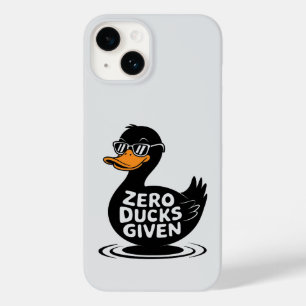 Zero Ducks gegeben - Funny Cool Duck Design Case-Mate iPhone 14 Hülle