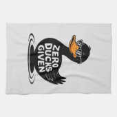 Zero Ducks gegeben - Funny Cool Duck Design Geschirrtuch (Horizontal)