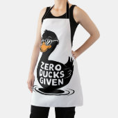 Zero Ducks gegeben - Funny Cool Duck Design Schürze (InSitu)