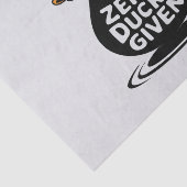 Zero Ducks gegeben - Funny Cool Duck Design Seidenpapier (Ausschnitt)
