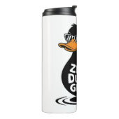 Zero Ducks gegeben - Funny Cool Duck Design Thermosbecher (Nach links gedreht)