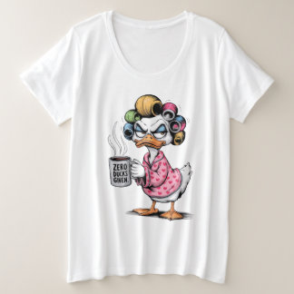 Zero Ducks Given  Große Größe T-Shirt