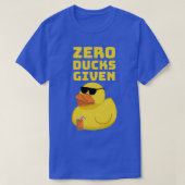 Zero Ducks mit dem Funny Duck Shirt für Pun-Liebha (Design vorne)