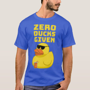 Zero Ducks mit dem Funny Duck Shirt für Pun-Liebha