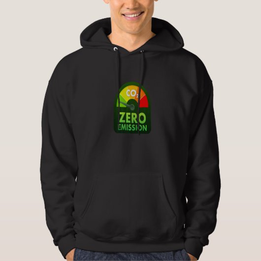 Zero Emissions Owner   Electric Car Drive The Futu Hoodie (Vorderseite)