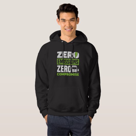 Zero Emissions Zero Compromise Battery Electric Ve Hoodie (Vorne ganz)