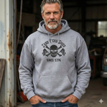 Zero F*cks Given Since 1776 Patriotischer Totenkop