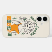 Zero F*cks Giving - Retro Sassy Wine Lady Case-Mate iPhone Hülle (Rückseite (Horizontal))