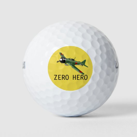 Zero Fighter Golf Ball. Golfball (Vorderseite)
