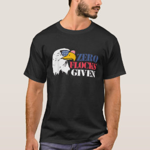 Zero Flocks gegeben Eagle Shirt 4. Juli Patrioti