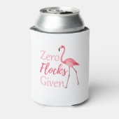 Zero Flocks gegeben Funny Flamingo Dosenkühler (Kanne Rückseite)