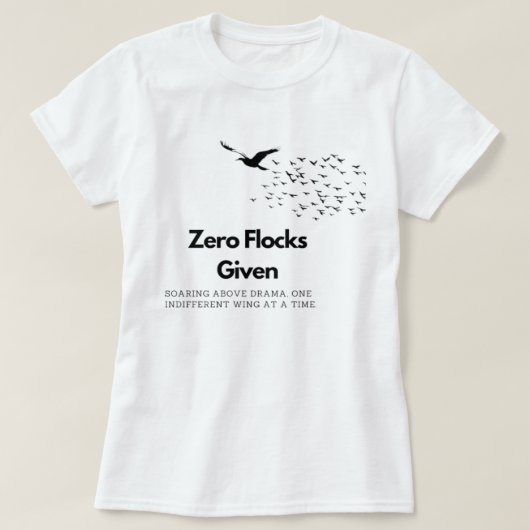 Zero Flocks mit Sweatshirt T-Shirt (Design vorne)