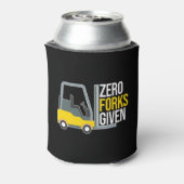 Zero Forks Given Funny Forklift Pun Dosenkühler (Kanne Rückseite)