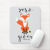 Zero Fox angesichts der lustigen Pun Personalisier Mousepad (Mit Mouse)