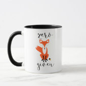 Zero Fox angesichts der lustigen Puppe-Tasse Tasse (Links)