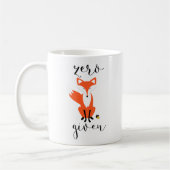 Zero Fox angesichts der lustigen Puppe-Tasse Tasse (Links)