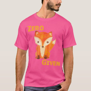 Zero Fox bei Niedlichem rotem Haar T-Shirt