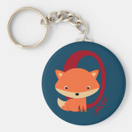 Zero Fox gegeben - niedlicher sarkastischer Rotfuc Schlüsselanhänger