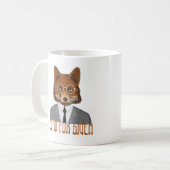 Zero Fox gegeben Spaß Kaffeetasse (Vorderseite Links)