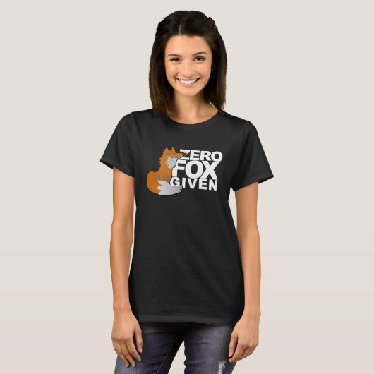 Zero Fox Given Fox Gag T-Shirt (Vorne ganz)