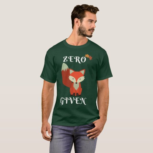 Zero Fox Given T-Shirt (Vorne ganz)