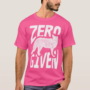 Zero Fox zum Funny T-Shirt