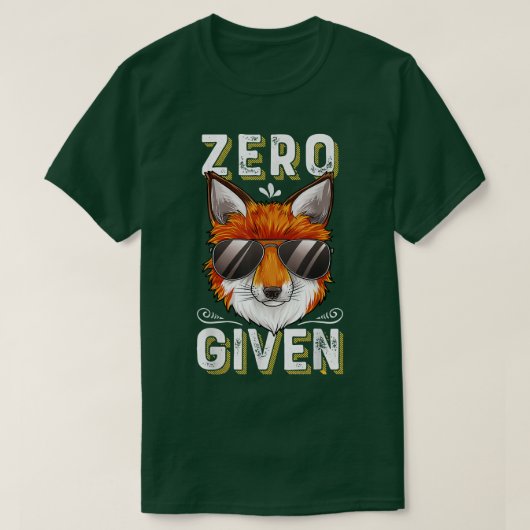 ZERO FOXS GIVEN T-Shirt (Design vorne)