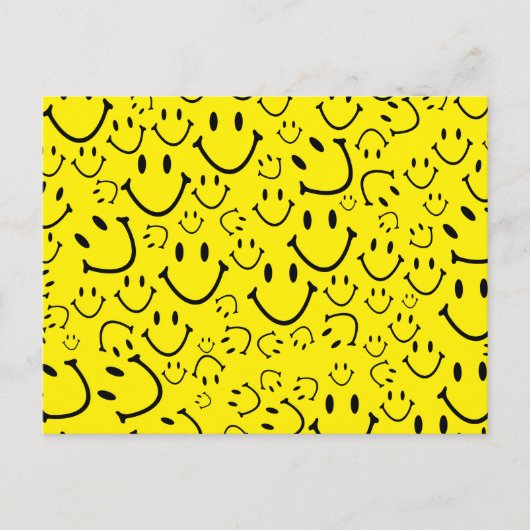 Zero Frowns Postkarte (Vorderseite)