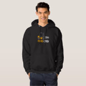 Zero Gabeln gegeben Lustiger Gabelstaplerfahrer im Hoodie (Vorne ganz)