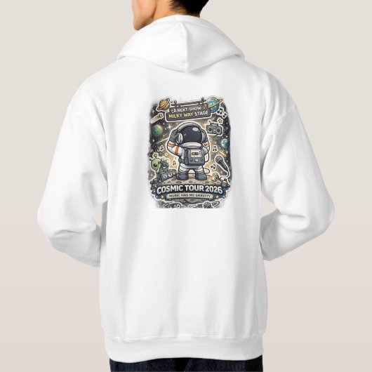 Zero Gravity Beats Hoodie (Rückseite)