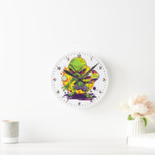 Zero Gravity Dink Bestie Pickleball Runde Wanduhr (Zuhause)