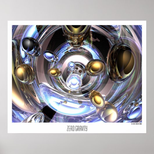 Zero Gravity Poster (Vorne)