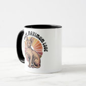 Zero Haare, maximale Liebe Sphynx Art Tasse (Vorderseite Links)