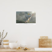 Zero-Kämpfer"Saburo Sakai" Poster (Küche)