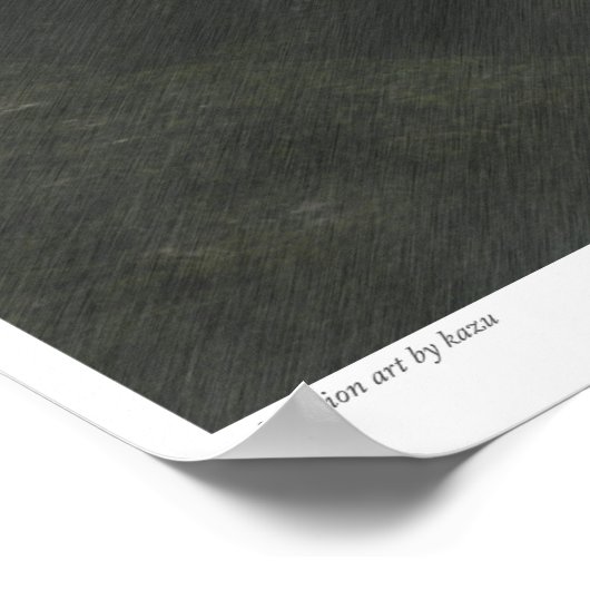 Zero-Kämpfer"Saburo Sakai" Poster (Ecke)