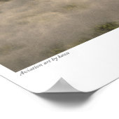 Zero-Kämpfer"Saburo Sakai" Poster (Ecke)