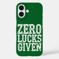 Zero Lucks gegeben Funny St Patrick's Day Irish