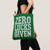 Zero Lucks gegeben Funny St Patrick's Day Irish Tasche (Von Nahem)