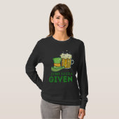 Zero Lucks Given St Patrick s Day St Paddys Day  4 T-Shirt (Vorne ganz)