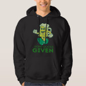 Zero Lucks Given  St Patrick s Day St Paddys Day   Hoodie (Vorderseite)