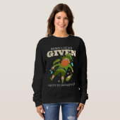 Zero Lucks Given St Patrick s Day St Paddys Day Sweatshirt (Vorne ganz)