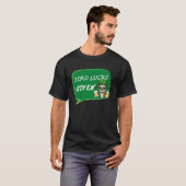 Zero Lucks Given  St Patrick s Day St Paddys Day   T-Shirt (Vorne ganz)