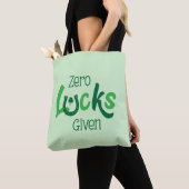 Zero Lucks zum Funny St Patricks Day Tasche (Von Nahem)